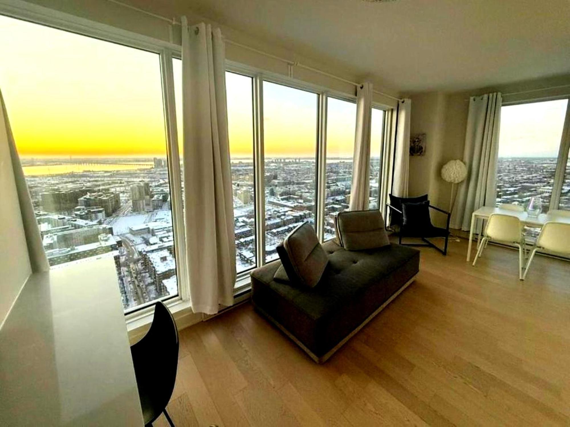 Spectacular Skyline Views - Downtown Montreal - Luxury Condo & Penthouse Montréal Exterior foto