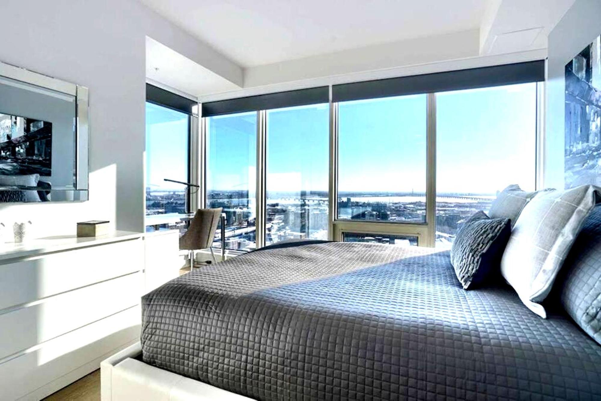 Spectacular Skyline Views - Downtown Montreal - Luxury Condo & Penthouse Montréal Quarto foto